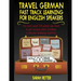 Travel German: Fast Track Learning for English Speakers: The most used 100 words you need to get around when traveling in German spea