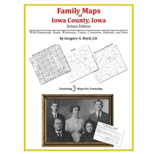 Family Maps of Iowa County, Iowa