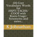 516 Core Vocabulary Words for HSPT/TACHS/COOP With Roots/Usage/Synonyms and more...
