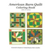 American Barn Quilt Coloring Book