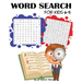 Word Search for Kids 6-8