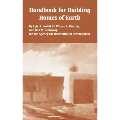 Handbook for Building Homes of Earth