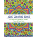 Adult Coloring Book: An Adult Coloring Book Featuring 40 Beautifully Detailed Mandalas and Inspired Flowers, Butterfly, and Paisley Pattern