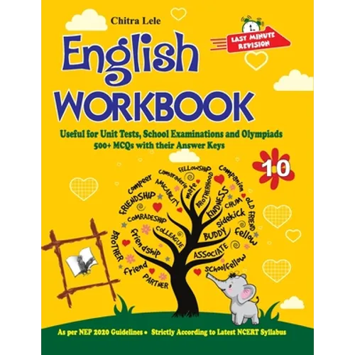 English Workbook Class 10: Useful for Unit Tests, School Examinations & Olympiads