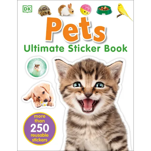 Ultimate Sticker Book: Pets