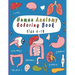 Human Anatomy Coloring Book: 25 human body parts (liver, heart, stomach, eyeball...) to color by kids ages 4-10