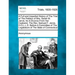 A Full and Impartial History of the Trial of the Petition of Mrs. Sarah M. Jarvis, for a Divorce from Her Husband, the Rev. Samuel F. Jarvis, D.D.L.L.