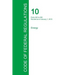 Code of Federal Regulations Title 10, Volume 3, January 1, 2015