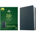 NLT Life Application Study Bible, Third Edition, Large Print (Genuine Leather, Navy Blue, Red Letter)