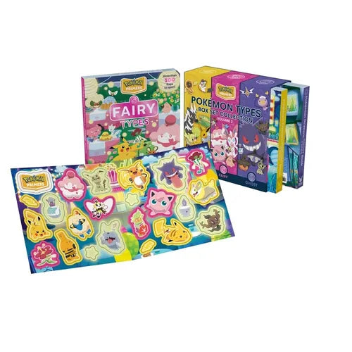 Pok駑on Primers Types: Box Set Collection Volume 2: Electric, Fairy, and Ghost