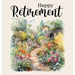 Happy Retirement Guest Book with lined pages (hardback)