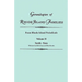 Genealogies of Rhode Island Families [Articles Extracted] from Rhode Island Periodicals. in Two Volumes. Volume II: Smith - Yates (with the Gore Roll