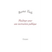 Plaidoyer Pour Une Instruction Publique