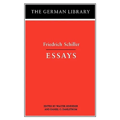 Essays: Friedrich Schiller