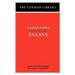 Essays: Friedrich Schiller