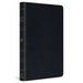 ESV Large Print Thinline Bible (Genuine Leather, Black)