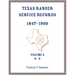 Texas Ranger Service Records, 1847-1900, Volume 5 O-S