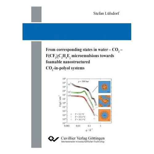 From corresponding states in water - CO2 - F(CF2)iC2H4Ej microemulsions towards foamable nanostructured CO2-in-polyol systems
