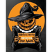 Halloween Horror Coloring Books For Adults: 40 Zombie and Skull Face Relief Monsters Spooky Creatures Haunted Creepy Paint Scary Happy Pumpkin Stress