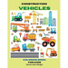 Construction Vehicles Coloring Book for Kids Ages 3-8: The Ultimate Construction Coloring Book with 50 Designs of Big Trucks, Cranes, Tractors, Digger