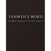 YAHWEH'S Word