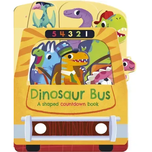 Dinosaur Bus: A Shaped Countdown Book