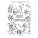 Merry Christmas: Christmas Coloring and Activity Book: 25Pages