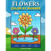 Flowers Color By Number: Coloring Book for Kids Ages 4-8