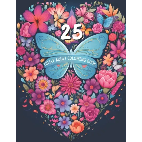 Grief Coloring Book For Adults