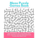Maze Puzzle Games Book: Brain Challenging Maze Game Book for Teens, Young Adults, Adults, Senior, Large Print, 1 Game per Page, Random Level I