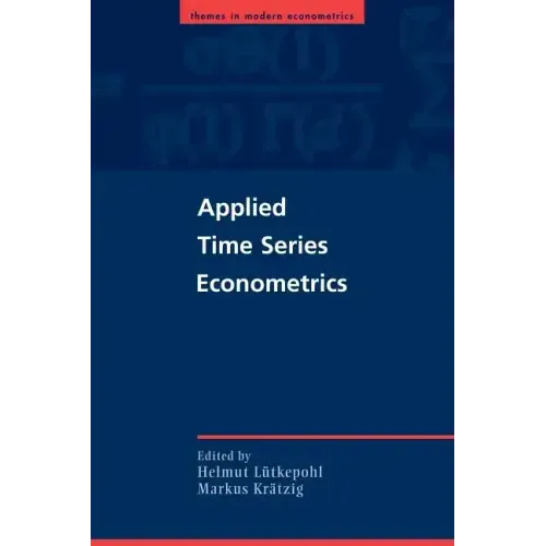 Applied Time Series Econometrics