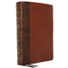 Nkjv, Large Print Verse-By-Verse Reference Bible, MacLaren Series, Leathersoft, Brown, Comfort Print: Holy Bible, New King James Version