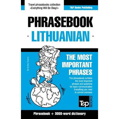 English-Lithuanian phrasebook & 3000-word topical vocabulary