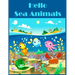 Hello Sea Animals: Kindergarten Fun activities math skills Workbook