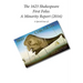 The 1623 Shakespeare First Folio: A Minority Report (2016): A Special Issue of Brief Chronicles