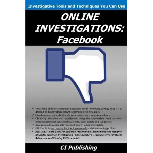 Online Investigations: Facebook