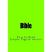 Bible: Easy to Read - Simple English Version