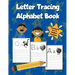 Letter Tracing Alphabet Book: ABC Learning Workbook for Kids - Toddlers, Preschool, K-2 - Blue