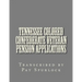 Tennessee Colored Confederate Veteran Pension Applications
