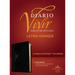 Biblia de Estudio del Diario Vivir Rvr60, Letra Grande (Letra Roja, Sentipiel, Negro/Ónice, Índice)