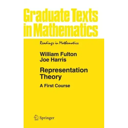 Representation Theory: A First Course