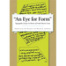 An Eye for Form": Epigraphic Essays in Honor of Frank Moore Cross