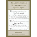 Reading Early Handwriting 1500-1700