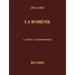 La Boheme: Canto E Pianoforte