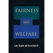 Fairness Versus Welfare