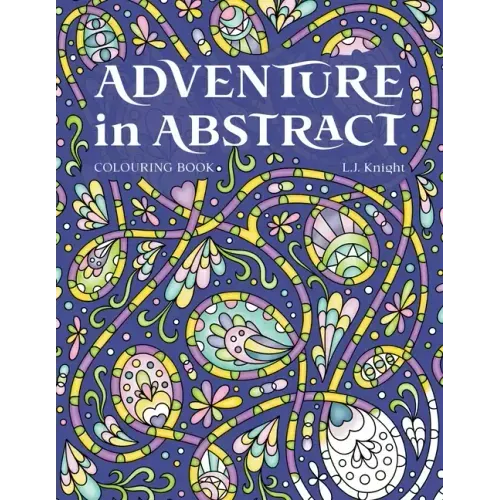 Adventure in Abstract Colouring Book