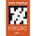 200 Puzzle Kakuro Vol 4: Cross Sums For Experts Puzzle Book, hard,10x10, 2 puzzles per page