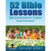 52 Bible Lessons: Bible Introduction for Children: Student Workbook "Black and White Interior"