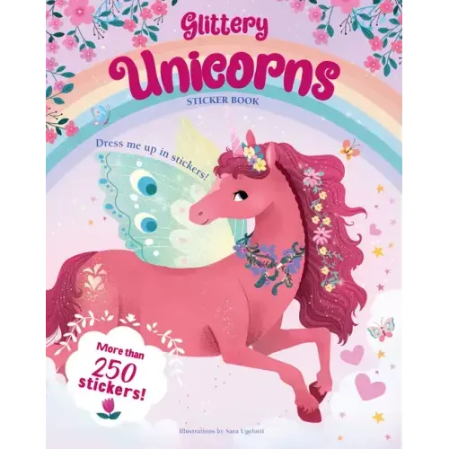 Glittery Unicorns Sticker Book