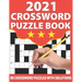 2021 Crossword Puzzle Book: Crossword Puzzle Game Book To Challenge Your Brain with 80 Puzzles and Solution